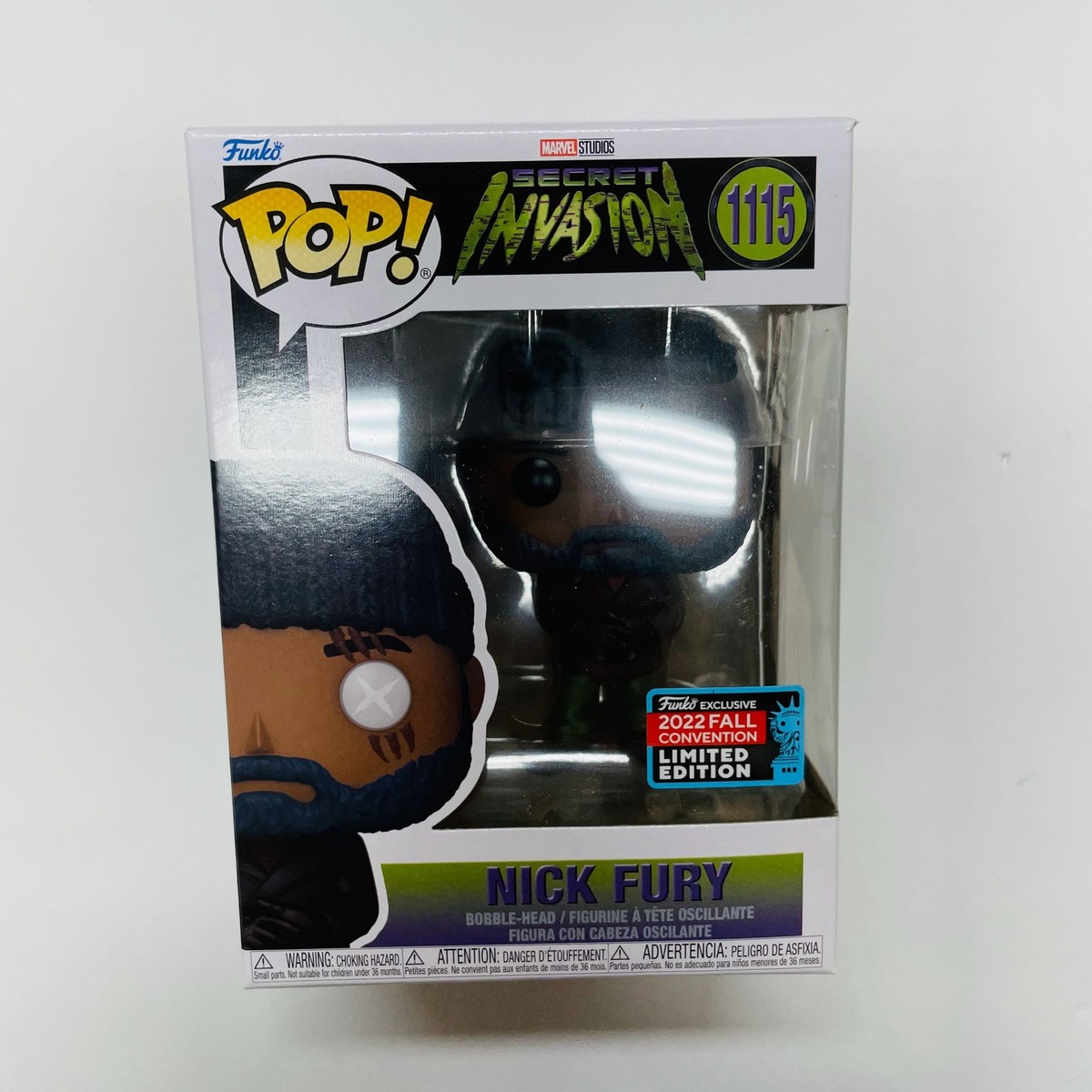 POPMART MARVEL nick fury シークレット　激レア　１体 Marvel Collector Corps Funko POP! Exclusive - Nick Fury with