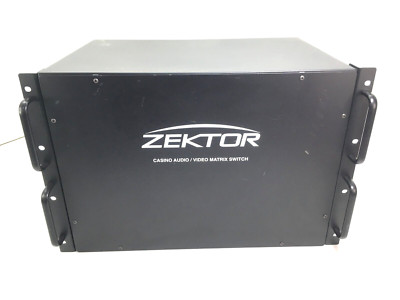 Zektor Casino Audio Matrix Pro Switch Rack Mountable # AD16x16