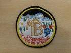 France ST GERVAIS Embroidered Patch (Vintage 70s) (Embroidered Patch)