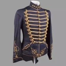 Napoleonic Hussar Jacket Reproduction Military Tunic  Cavalry Uniform Coat