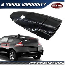 Black Left Door Outer Handle For Honda CRZ CR-Z 2011 2012 -2015 With Key Hole