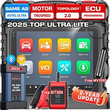 Autel MaxiCOM Ultra Lite S Diagnositic Scanner ECU Programming Tool+BT506+MV108s