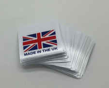 Made in the UK clothing garment labels