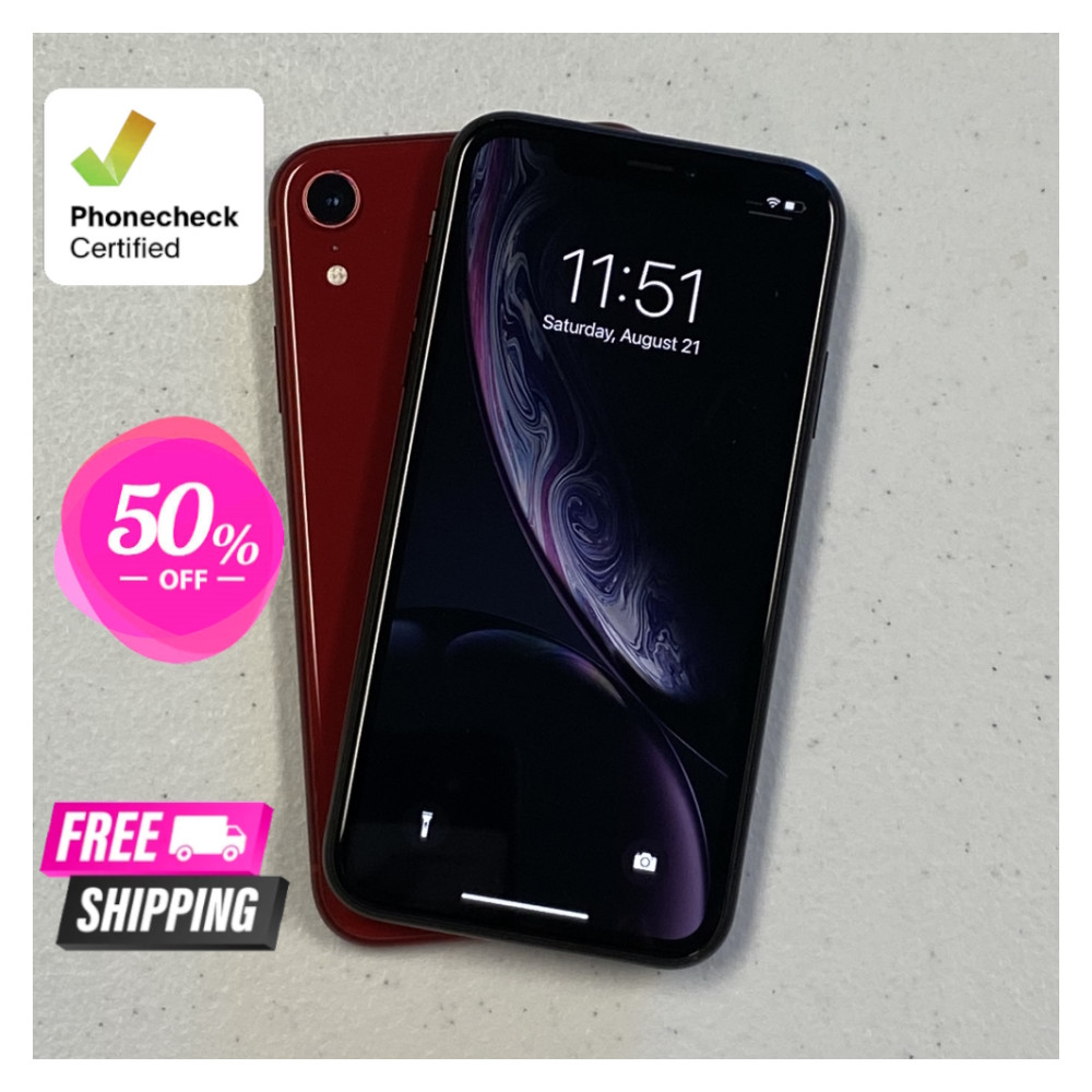 Apple iPhone XR 64GB Unlocked Verizon At&t T-Mobile Virgin M