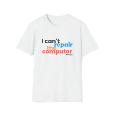 T-Shirt Developer Uomo - Grigia - 100% Cotone