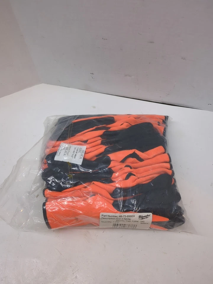 Guantes de trabajo sumergidos Milwaukee 48-22-8932 nivel de corte 3 - 12"/ XXXL (12 pares) Foto 4 de 4