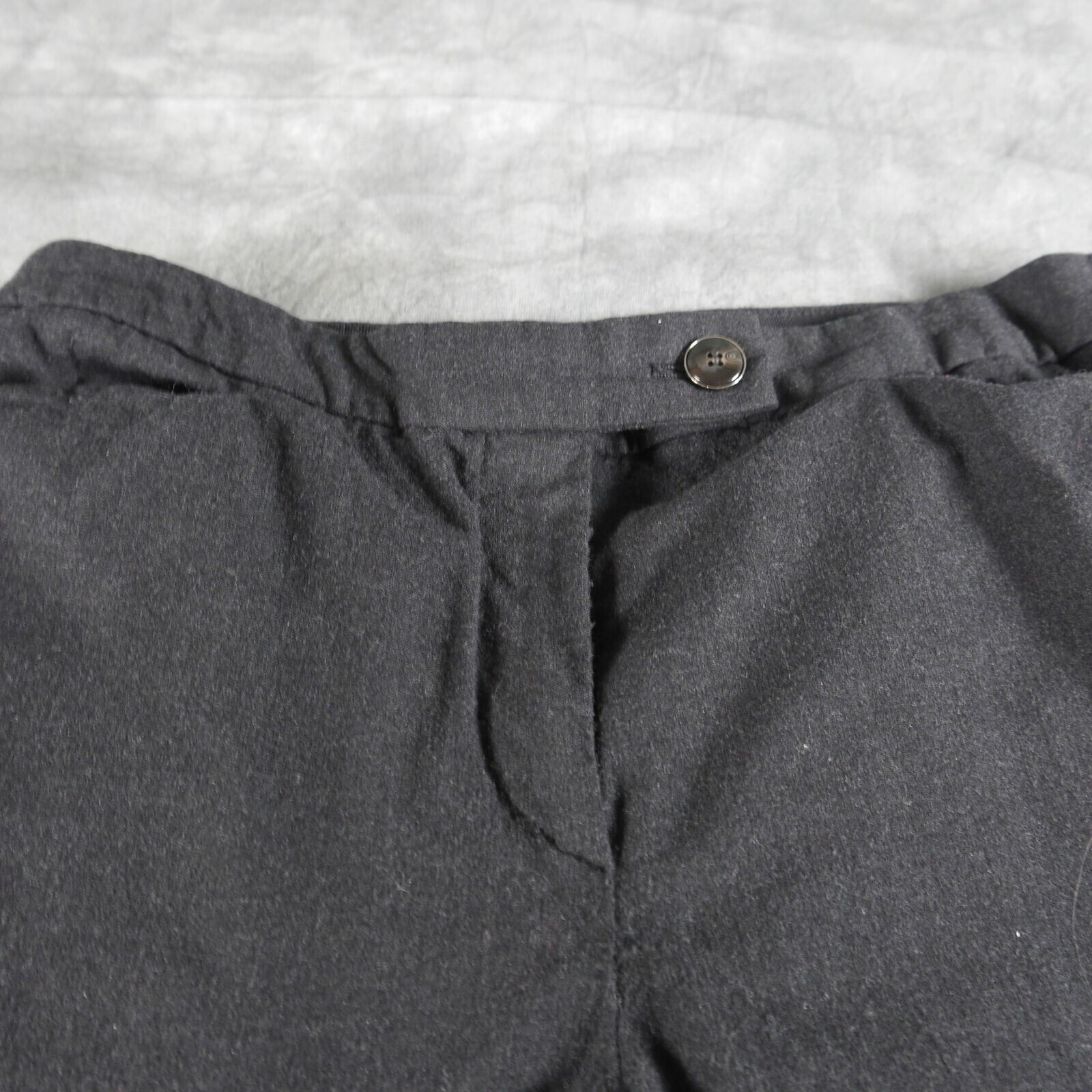 EUC Armani  CLASSIC Solid Dark Gray PANTS SLACKS … - image 2