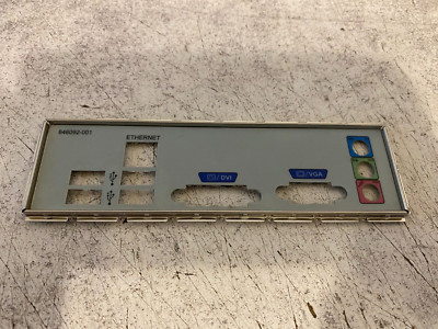 HP Pavilion p6 I/O Shield Motherboard Backplate 646092-001 Quick Ship ...
