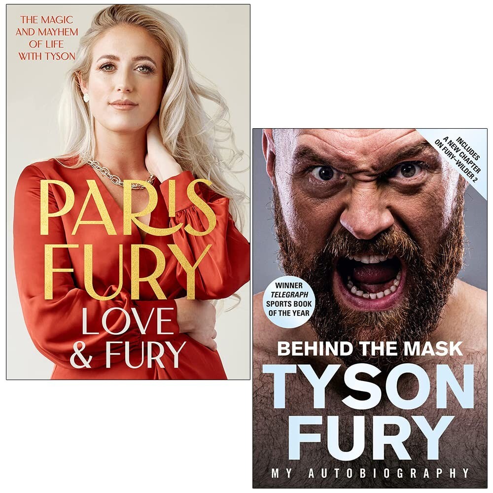 Love and Fury The Magic,Behind the Mask My Autobiography  2 Books Collection Set