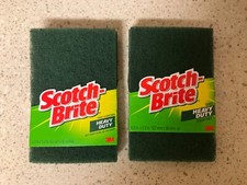 Scotch-Brite Heavy Duty Scour Pads, Kitchen Use , 6 x3.8 3 Pads 2 Pack