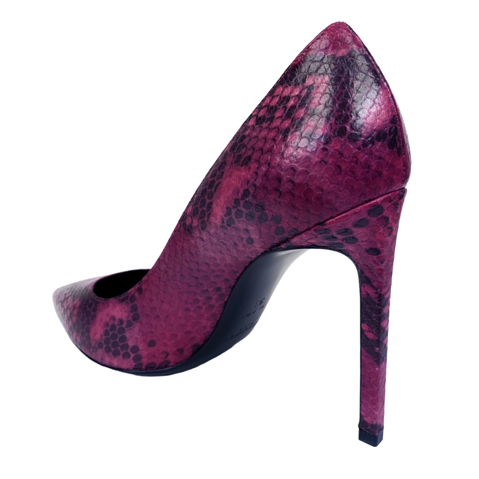 YSL Saint Laurent Women’s Python Leather High-Heel Paris Pumps 315534 Size 36 thumbnail 3