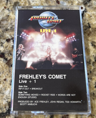 FREHLEY S COMET LIVE + 1 CASSETTE Atlantic 781826-4