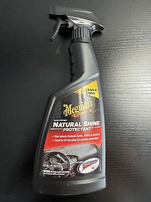#ad Meguiar#x27;s G4116 Natural Shine Non Greasy Liquid Auto Surface Protector 16 oz. $15.00