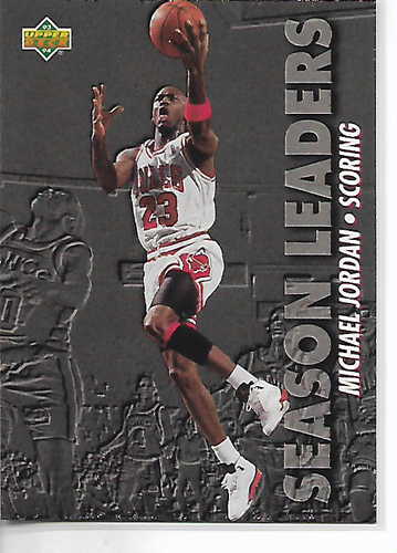 michael jordan upper deck scoring card
