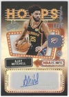 Ajay Mitchell 2025-26 Topps NBA Hoops Signs Auto #HS-AM Oklahoma City Thunder