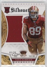 2013 Crown Royale Rookie Retail Silhouettes Prime 85/49 Vance McDonald #39 13jg