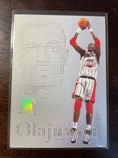 1998-99 Skybox Molten Metal Heavy Metal Fusion #10F Hakeem Olajuwon Rockets Nice