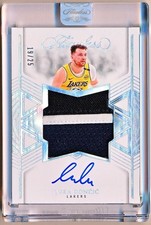 2024-25 Flawless Luka Doncic Star Swatch Signatures Patch Auto #SSS-LDM (19/25)