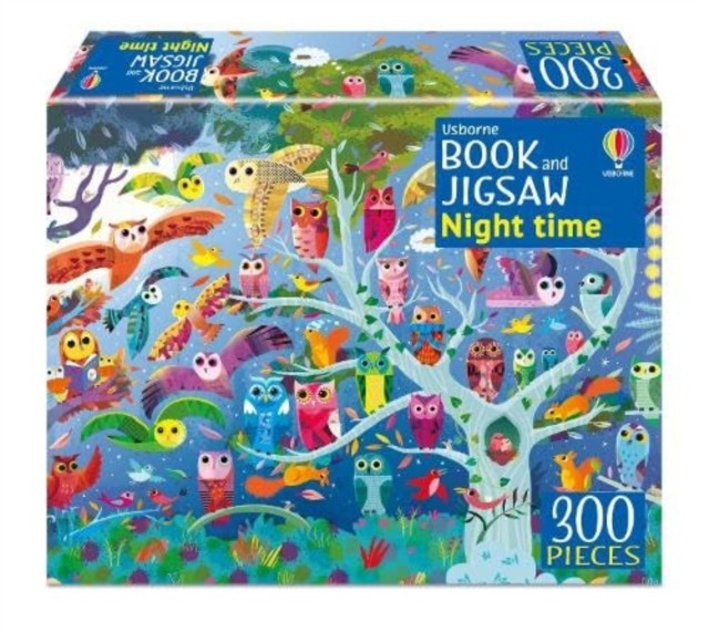 Usborne Book and Jigsaw Night Time by Kirsteen Robson (Paperback Book)