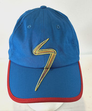 Avengers Ms. Marvel Hat Cap Strap Back Disney Parks Exclusive One Size Blue