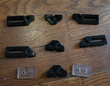 Universal 120 140 mm Mining Rig Fan Brackets Supports Holders Clips GPU Exhaust