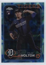 2024 Topps Chrome Update Aqua & Blue Lava Lamp Refractor /175 Tyler Holton 6o3