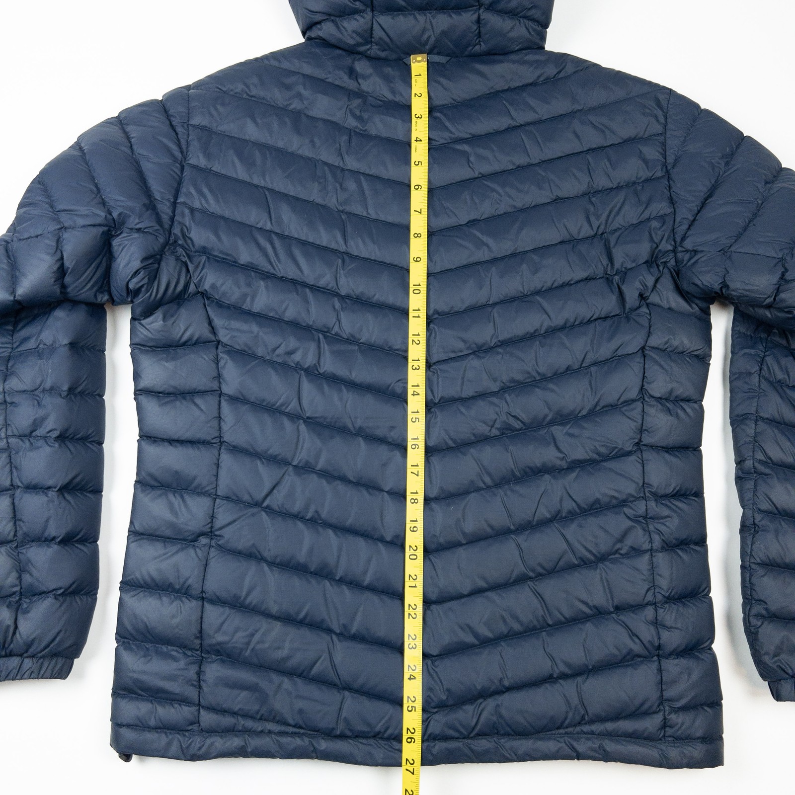 Peak Performance Down Puffer Jacket Men's Large Blue Frost DH Pertex Quantum Zip