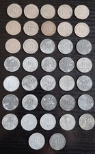 37x 10 PFENNIG German Reich 1876 - 1921 Imperial Era