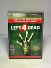 Left 4 Dead Video Game of the Year Edition Platinum Hits Xbox 360 w/ Manual CIB