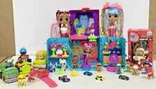 Mixed Toy Lot Gabbys Dollhouse Rainbow Closet...