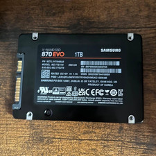 Samsung 870 EVO 1TB 2.5" Serial ATA SATA III Internal SSD Laptop PC MZ-77E1T0