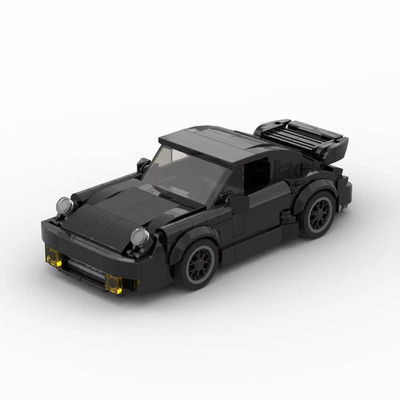 MOC Black Bird Turbo Rennsportwagen (930)   Kreatives Baustein-Set