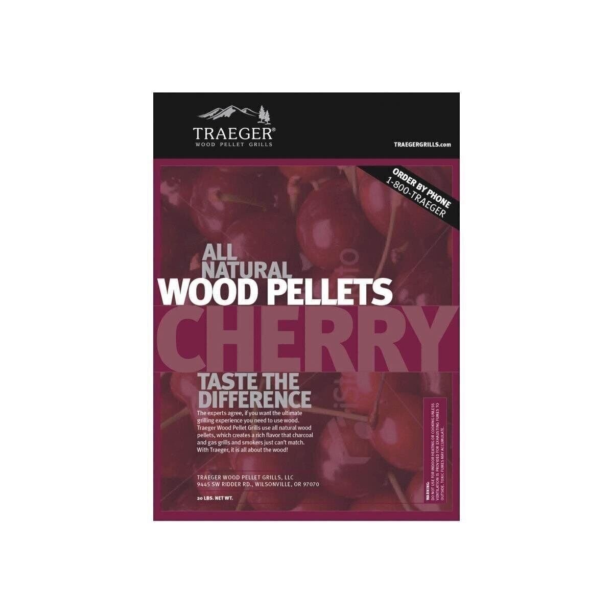 Traeger 20Lb Cherry Wood Pellets