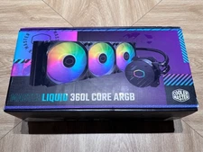Cooler Master MasterLiquid 360L Core ARGB CPU Liquid Cooler - Dual Chamber Gen S