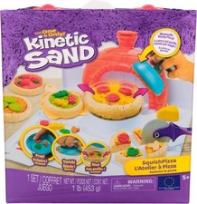 Kinetic Sand Squish Pizza Playset