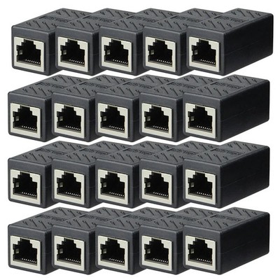 Ethernet Kabel Koppler Buchse auf Buchse Cat5e Cat6 Cat7 Adapter