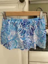Girls M 6-7 Lilly Pulitzer Skirt With Undershorts