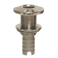 GROCO Stainless Steel Hose Barb Thru-Hull Fit...