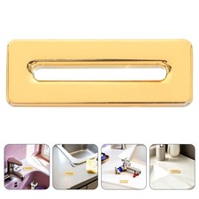 3pcs Sink Overflow Drain Cover - Metal Bathroom Washbasin Overflow Hole