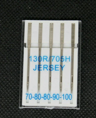 FADEN & CO Flachkolben Maschinennadeln 130/705H Stärke 70, 80, 90, 100, Jersey, Stretch