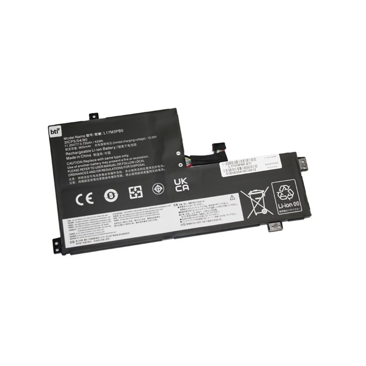 BTI L18D3PG1 compatible 42Wh 3-cell battery for LENOVO CHROMEBOOK 100E 300E 500E