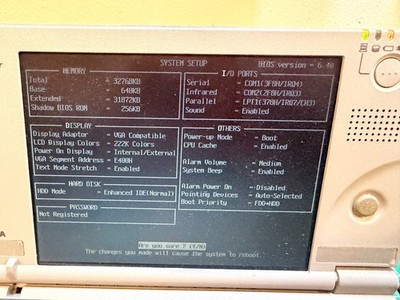 RARE Toshiba Libretto 70CT Mini Notebook with Port Replicator and