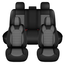 Seat Covers For Chevy Blazer 2019-2025 Faux Leather Front Rear Seat Cushion Seat Covers For Chevy Blazer 2019-2025 Faux Leather Front Rear Seat Cushion