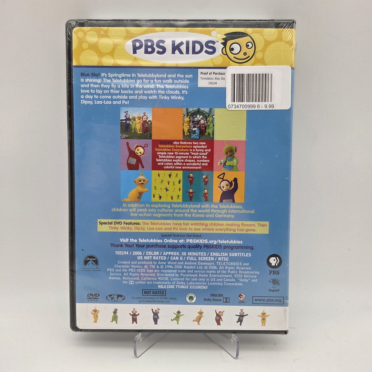 Teletubbies - Blue Sky (DVD, 2006) for sale online | eBay
