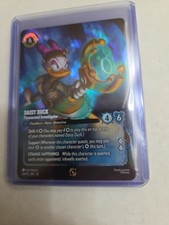 Disney Lorcana Daisy Duck Paranormal Investigador Campeonato Participante 24/P3