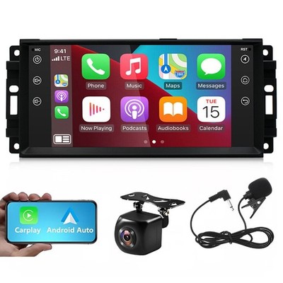 Android&Fit for Apple Carplay Radio for Jeep Wrangler Chrysler Dodge