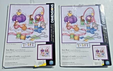Lot Set of 2 Dimensions SEW BUSY 13731 House Mouse Designs Cross Stitch KITS