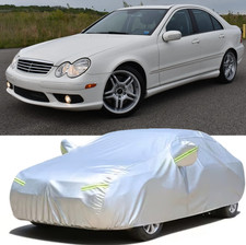 F&uuml;r Mercedes-Benz C-Klasse W203 Abdeckplane Ganzgarage Autoabdeckung Vollgarage