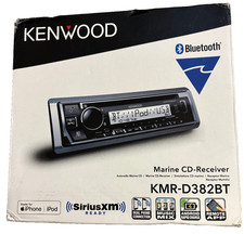 Kenwood KMR-D382BT Marine CD Receiver Compatible w/ Bluetooth