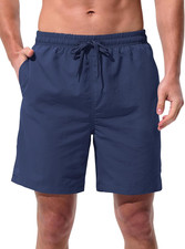 Men'S Swim Trunks Board Shorts Quick Dry Bathing Suits with Mesh Lining Pockets